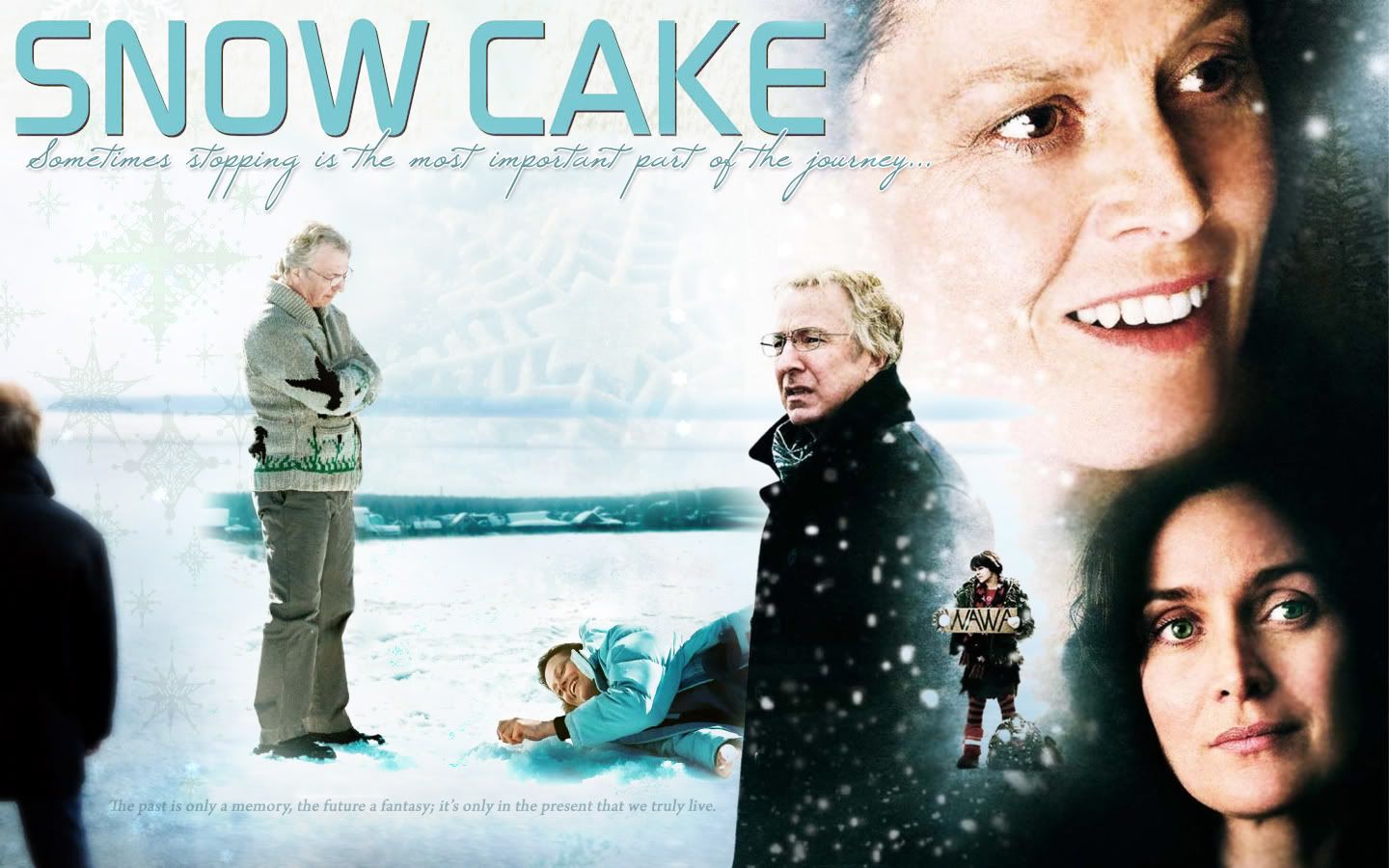 plakat fra filmen Snow Cake